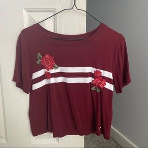 Hollister Crop Top Baby Tee